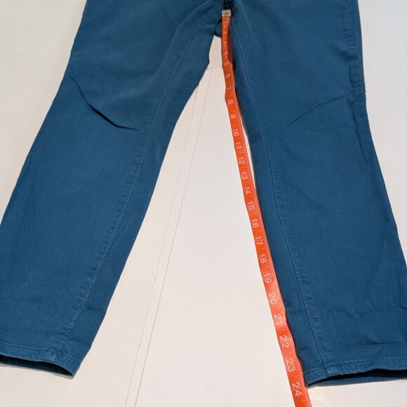 Ann Taylor Loft, Modern Skinny Jeans in Jewel Blue, size 30/10 P - Picture 10 of 12